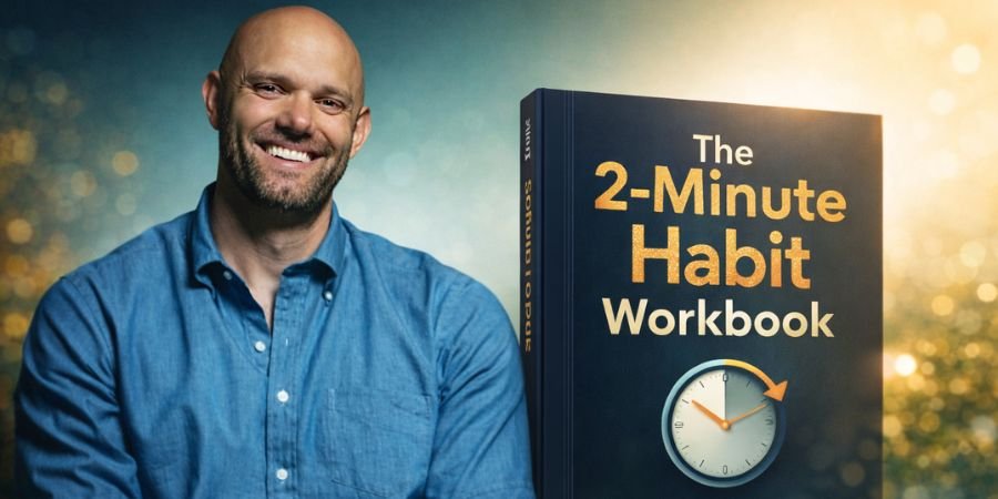 James Clear 2 minute rule workbook 2026