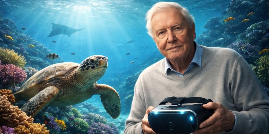 Sir David Attenborough Unveils VR Film on Reef Revival