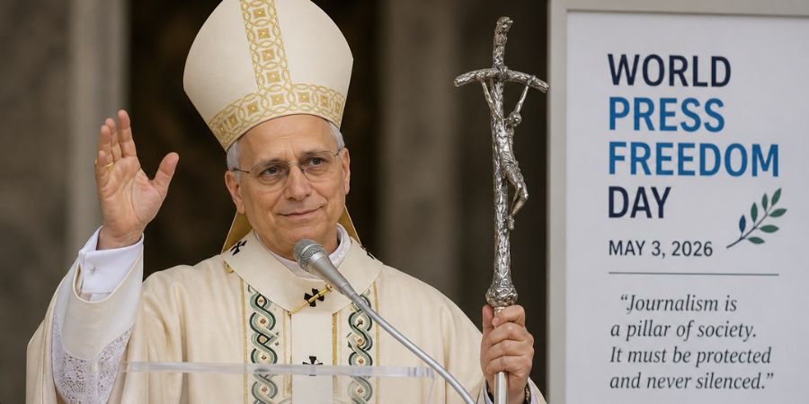 Pope Leo XIV Honors Fallen Journalists, Urges Media Freedom