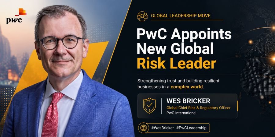 Wes Bricker PwC Global Chief Risk Officer Appointment Sparks Shift